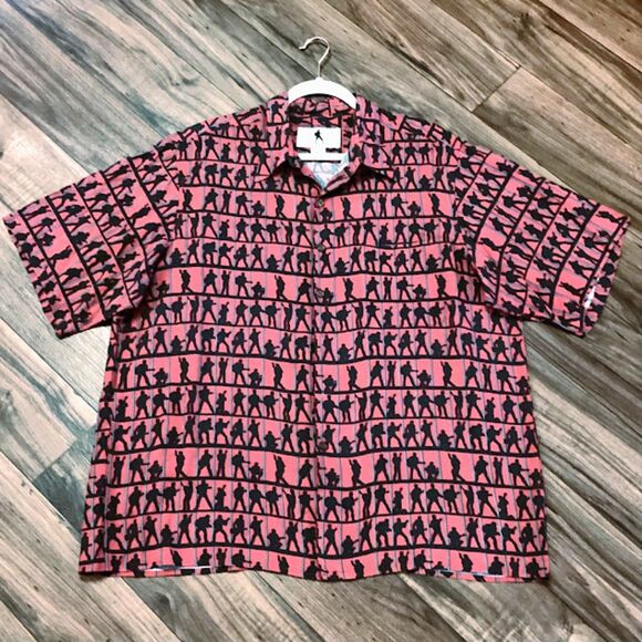 Reyn Spooner Elvis Presley Collection Men's Hawaiian Button-Down Shirt in XL - Picture 4 of 9